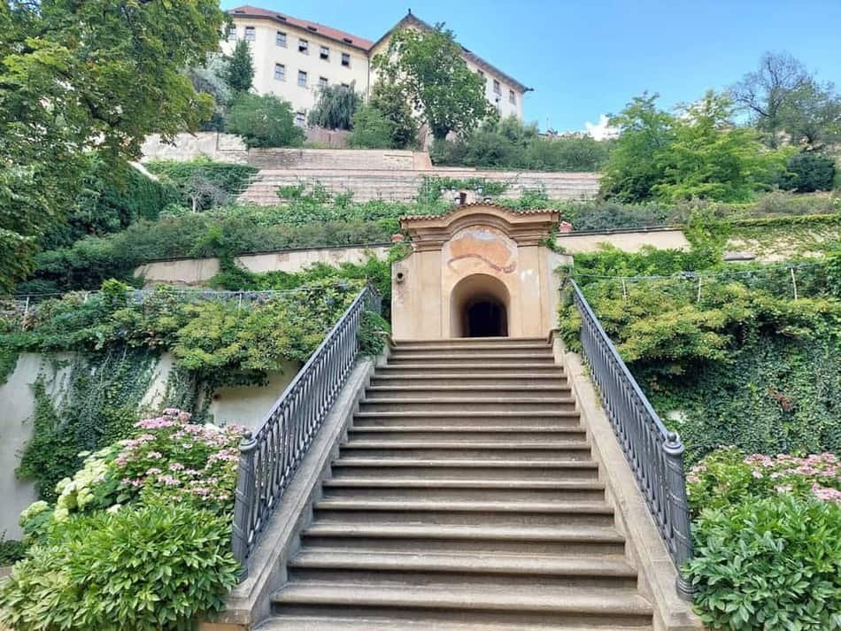 Gardens below Prague Castle — 3