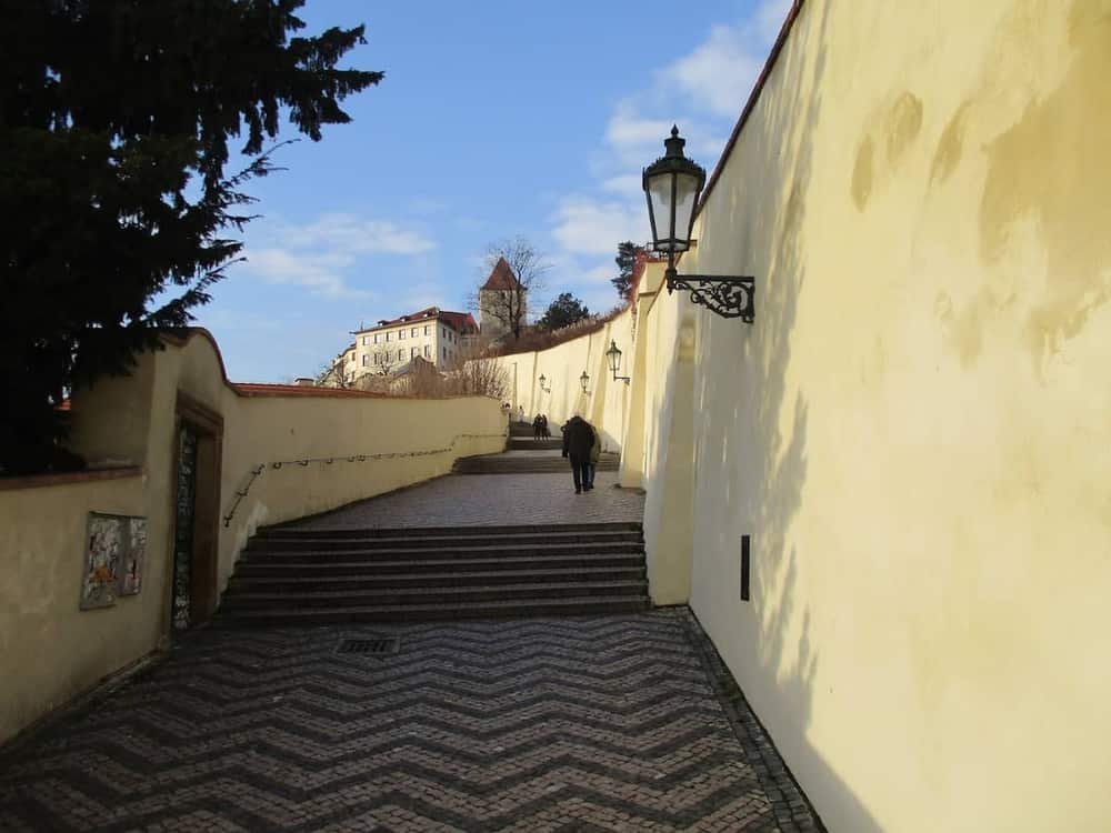 Prague Old Castle Stairs