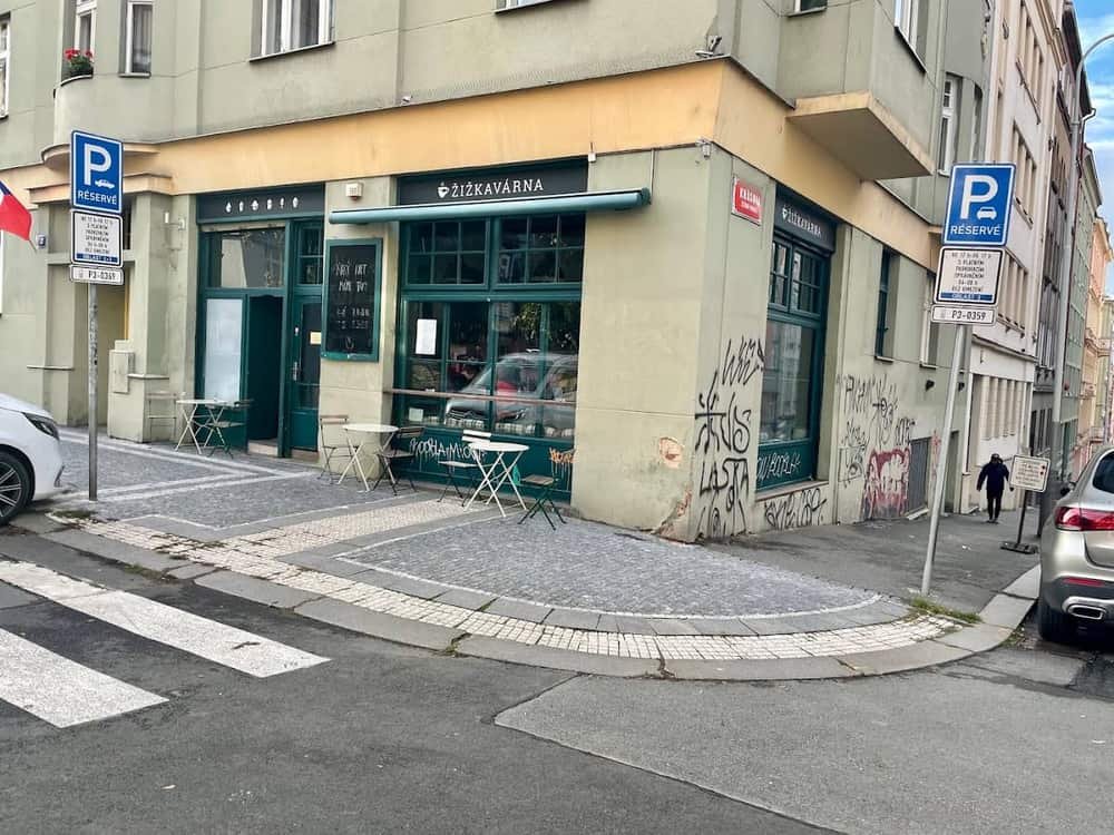 Žižkavárna Cafe.
