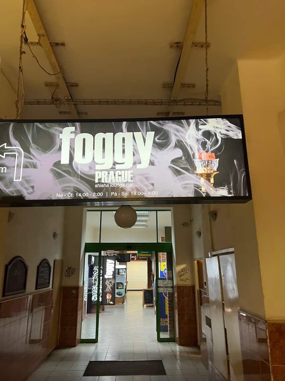 Foggy Prague Shisha Lounge Bar