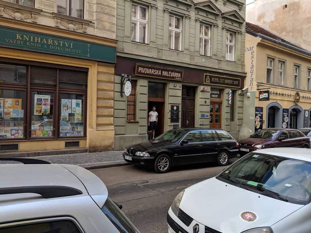 Pivovarská nalévárna v Soukenické